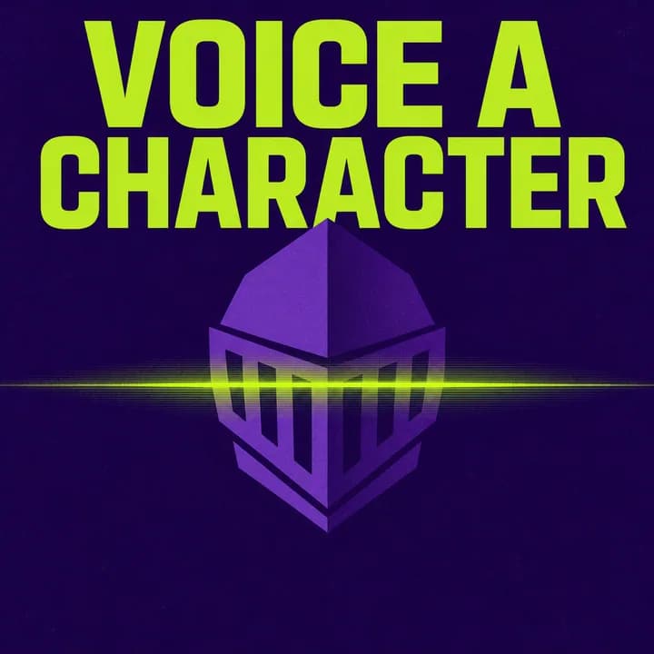 Voice a character — sample cover